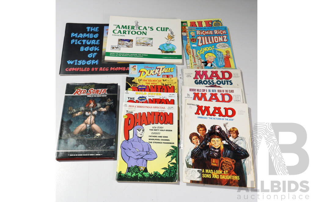 Collection of Comic Books & Humour Magazines