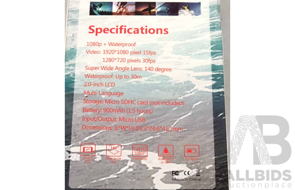 Two Snorkling Masks and Two HD Sports Cameras