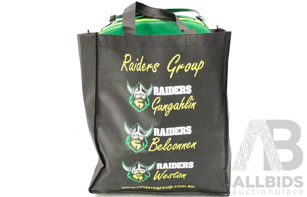 Selection of Canberra Raiders Merchandise