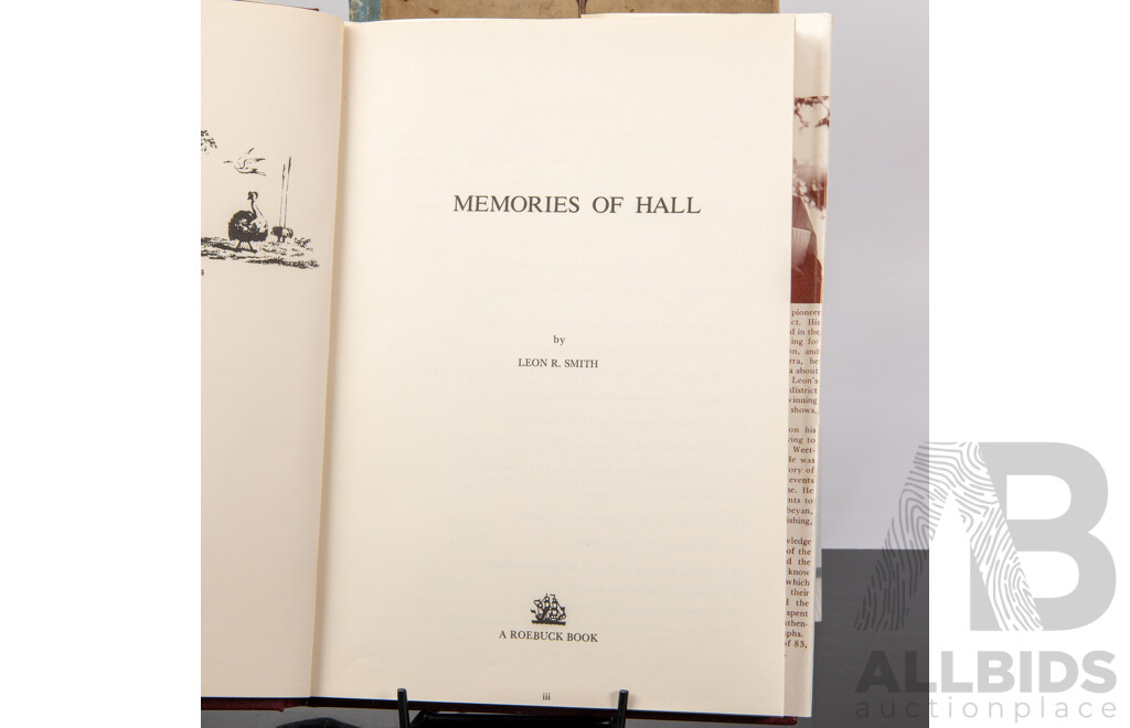 Collection Books Relating to Canberra & District Including First Edition Canberra's First Hundred Years by Fred W Robinson, 1924, Signed June Kelly Example and More