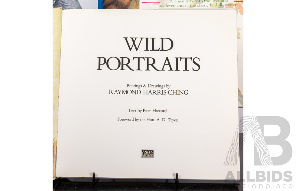 Collection Books Relating to International Fauna & Animal Illustration Including Maynard Reece, Raymond Harris Ching and More