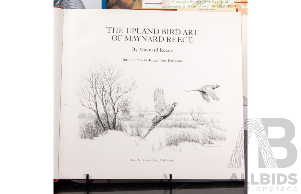 Collection Books Relating to International Fauna & Animal Illustration Including Maynard Reece, Raymond Harris Ching and More