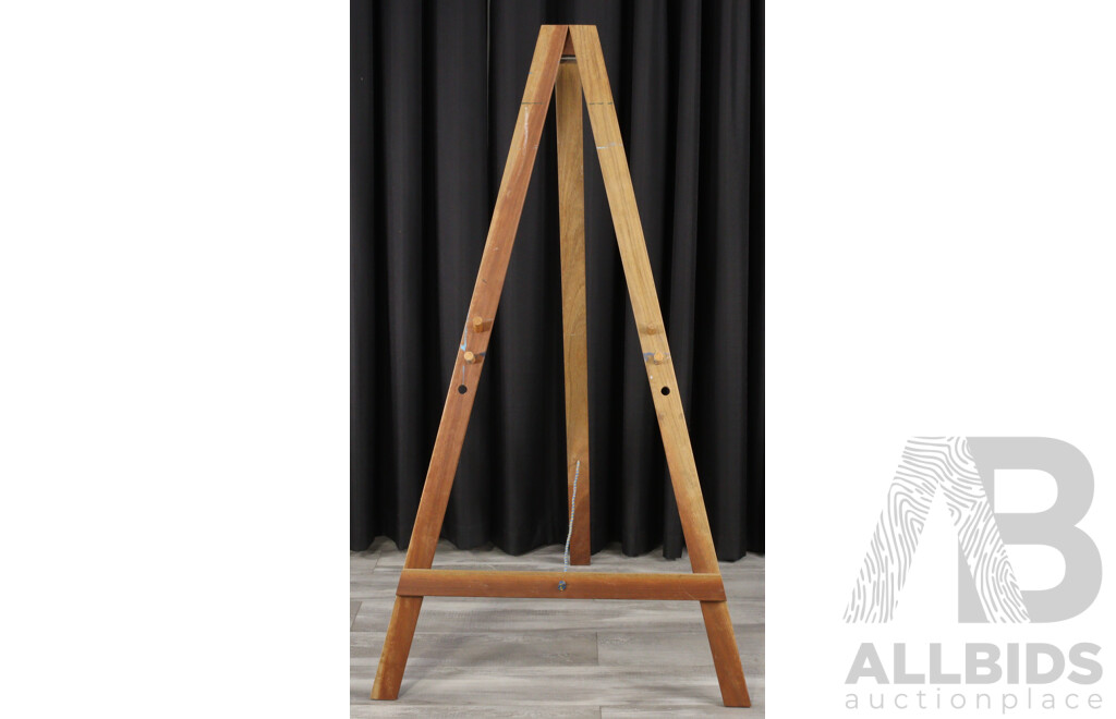 Bespoke Hardwood Artists Easel