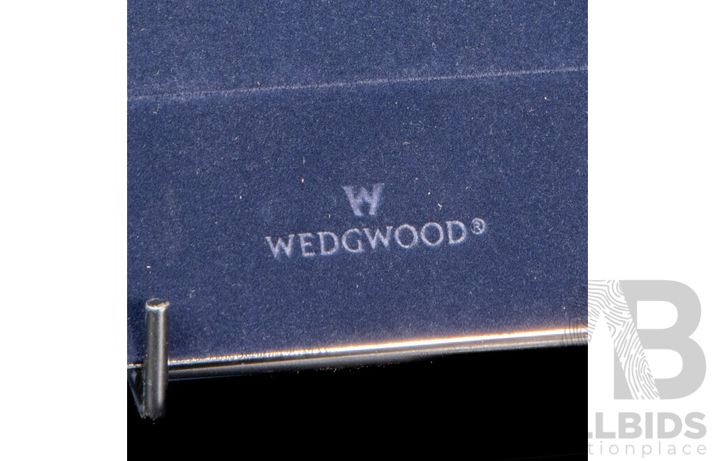 Wedgwood Silver Plate Photograph Frame in Original Box