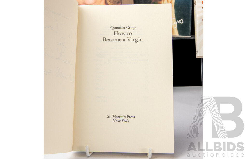 Collection Books, All Signed by the Authors Including Lindy Chamberlain, Eric Idle, Magda Szubanski and More