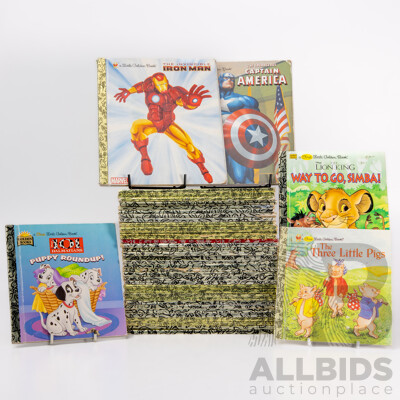 Large Collection Approx. 40 Little Golden Books