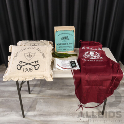 Collection of Souvenir Items From Chateauneuf-Du-Pape