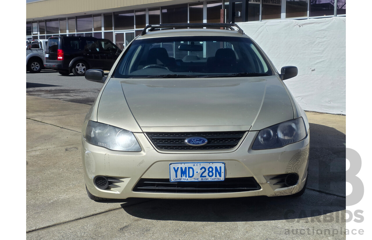 10/2007 Ford Falcon XT BF MKII 4d Sedan Gold 4.0L