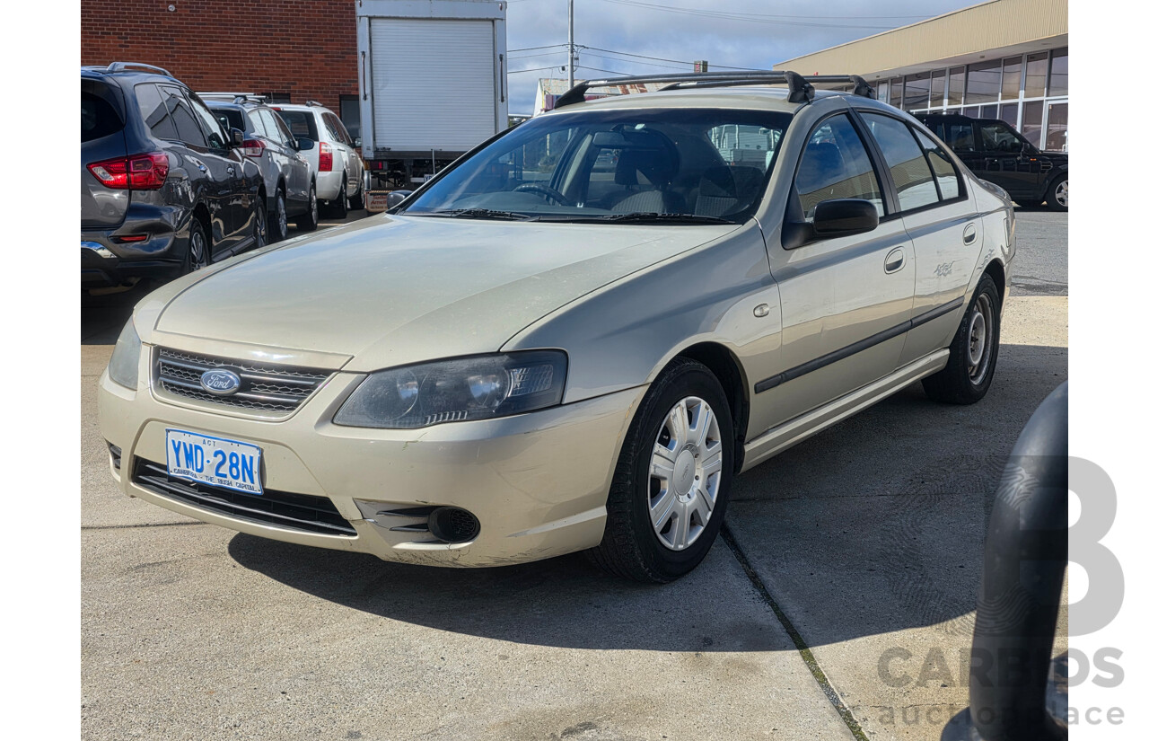 10/2007 Ford Falcon XT BF MKII 4d Sedan Gold 4.0L