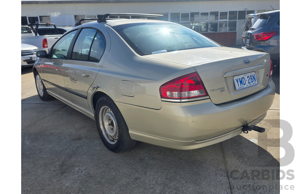10/2007 Ford Falcon XT BF MKII 4d Sedan Gold 4.0L