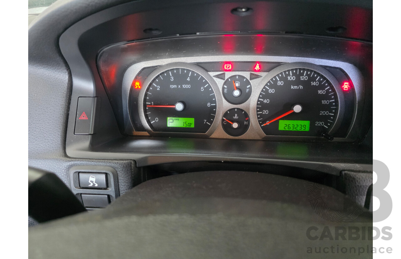 10/2007 Ford Falcon XT BF MKII 4d Sedan Gold 4.0L