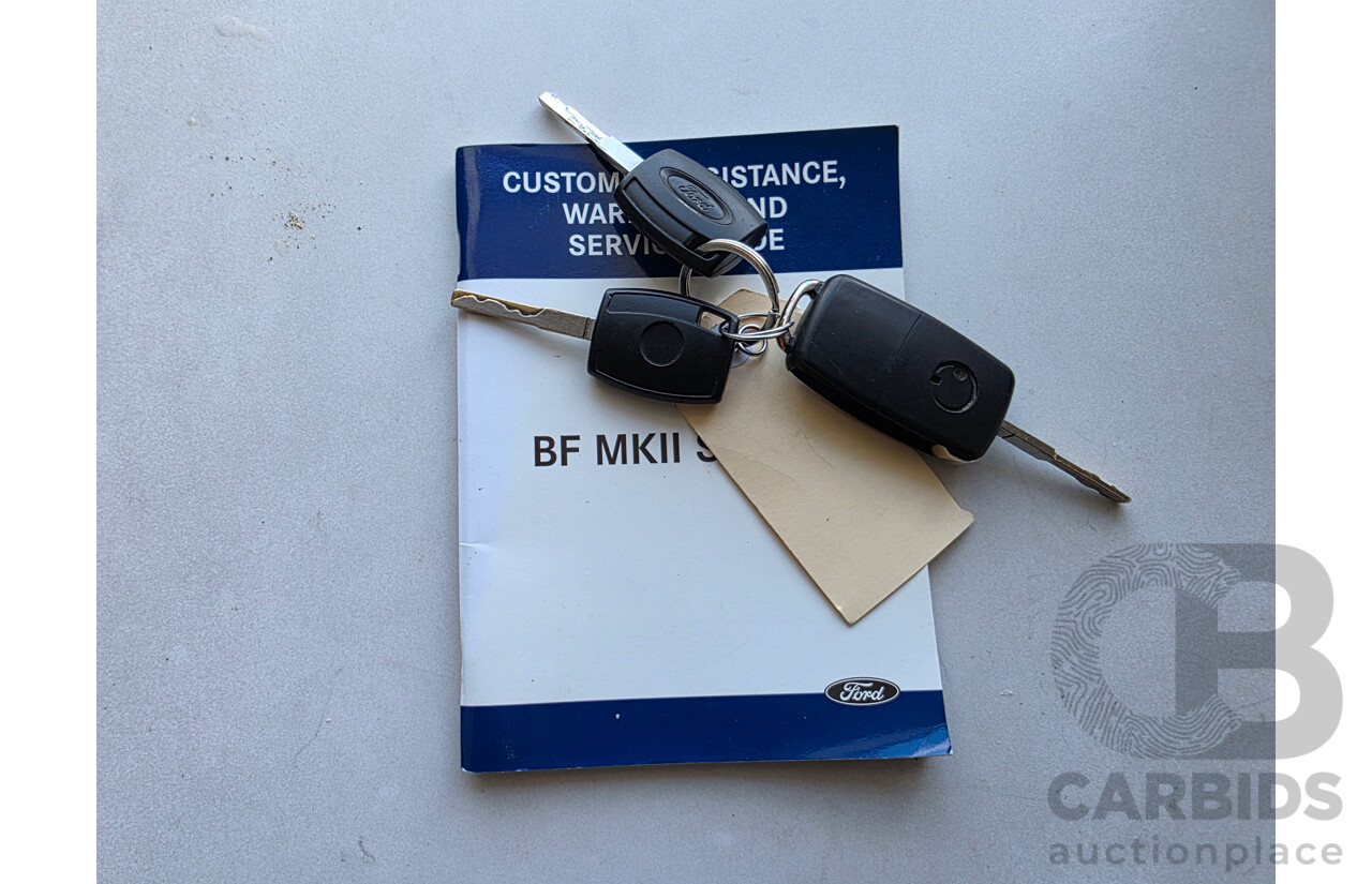 10/2007 Ford Falcon XT BF MKII 4d Sedan Gold 4.0L
