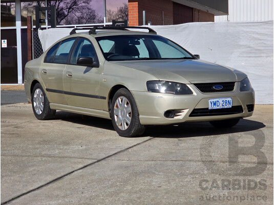 10/2007 Ford Falcon XT BF MKII 4d Sedan Gold 4.0L