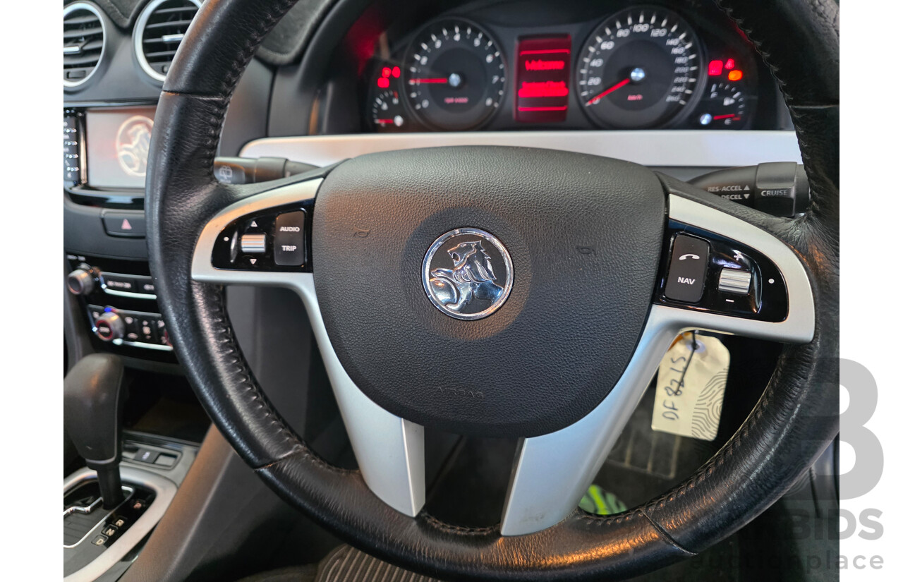 8/2011 Holden Commodore SV6 VE II 4d Sportwagon White 3.6L