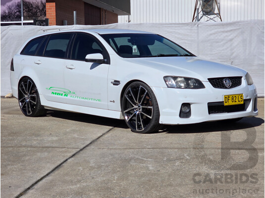 8/2011 Holden Commodore SV6 VE II 4d Sportwagon White 3.6L