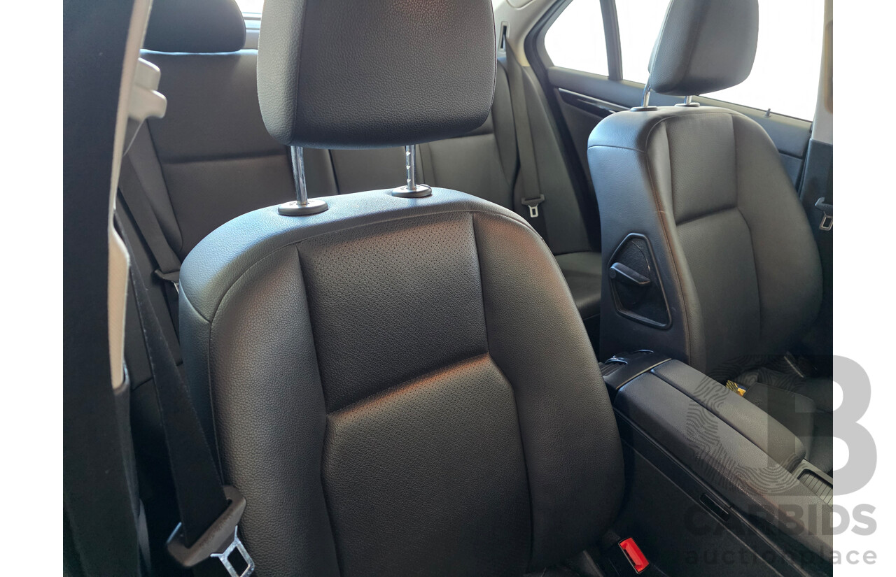 9/2011 Mercedes-Benz C200 CDI BE W204 MY11 4d Sedan Palladium Silver Turbo Diesel 2.1L
