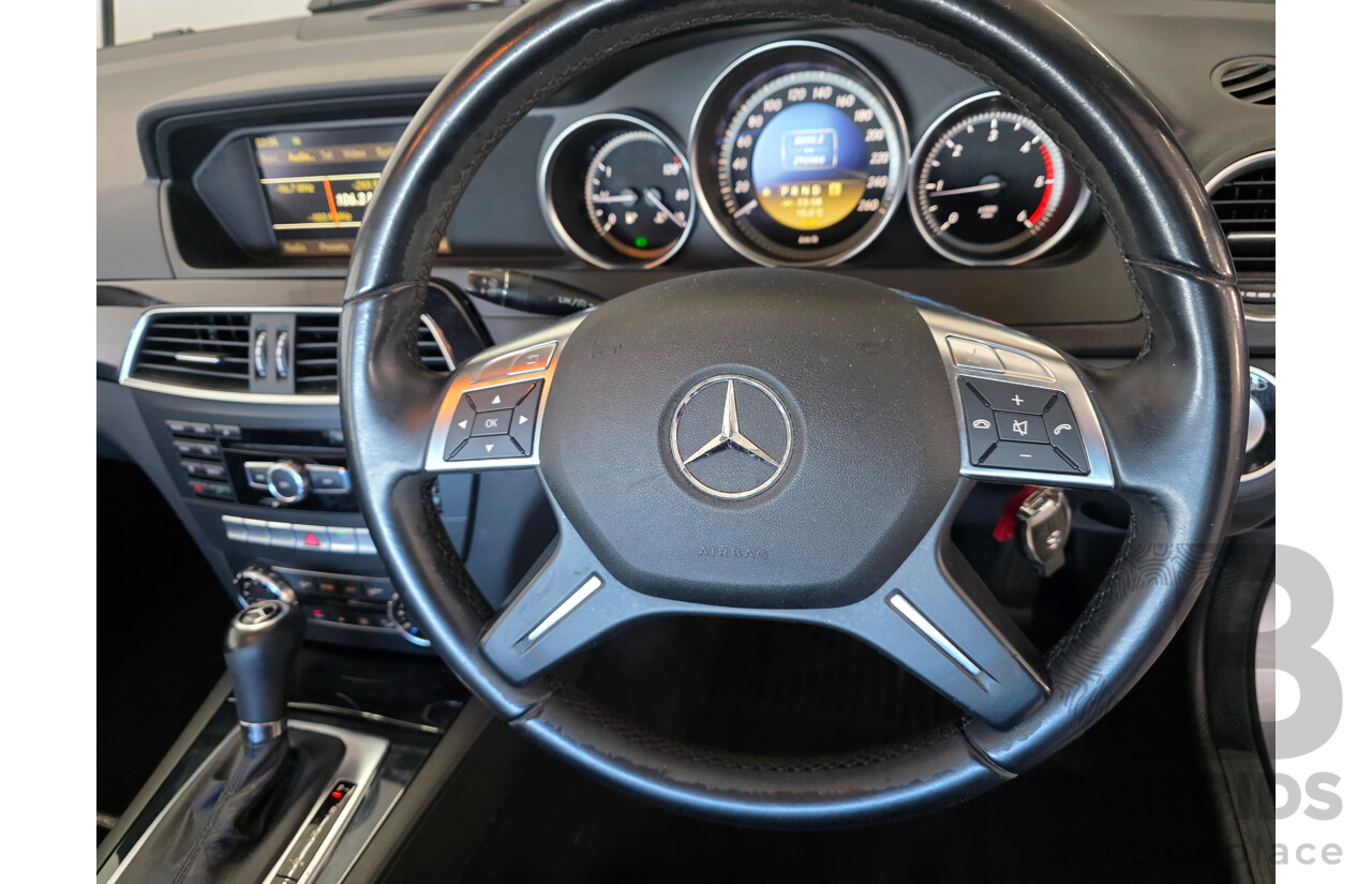 9/2011 Mercedes-Benz C200 CDI BE W204 MY11 4d Sedan Palladium Silver Turbo Diesel 2.1L