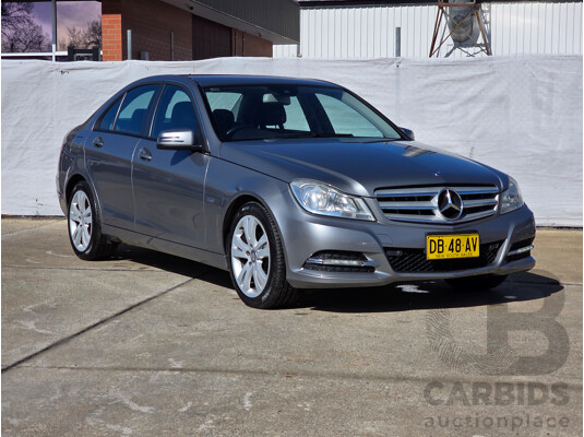 9/2011 Mercedes-Benz C200 CDI BE W204 MY11 4d Sedan Palladium Silver Turbo Diesel 2.1L