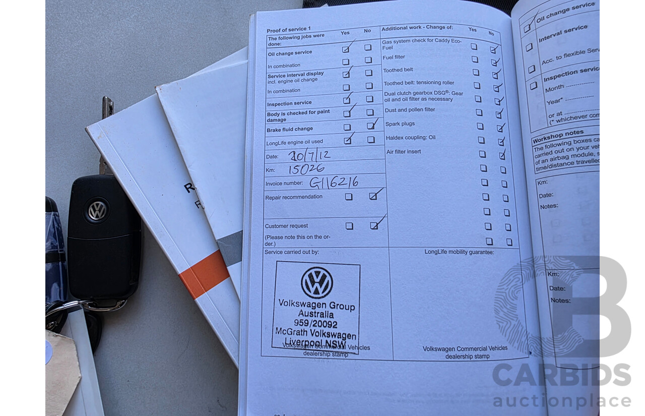 8/2011 Volkswagen Amarok Tdi400 Highline (4x4) 2H Dual Cab Utility Grey 2.0L