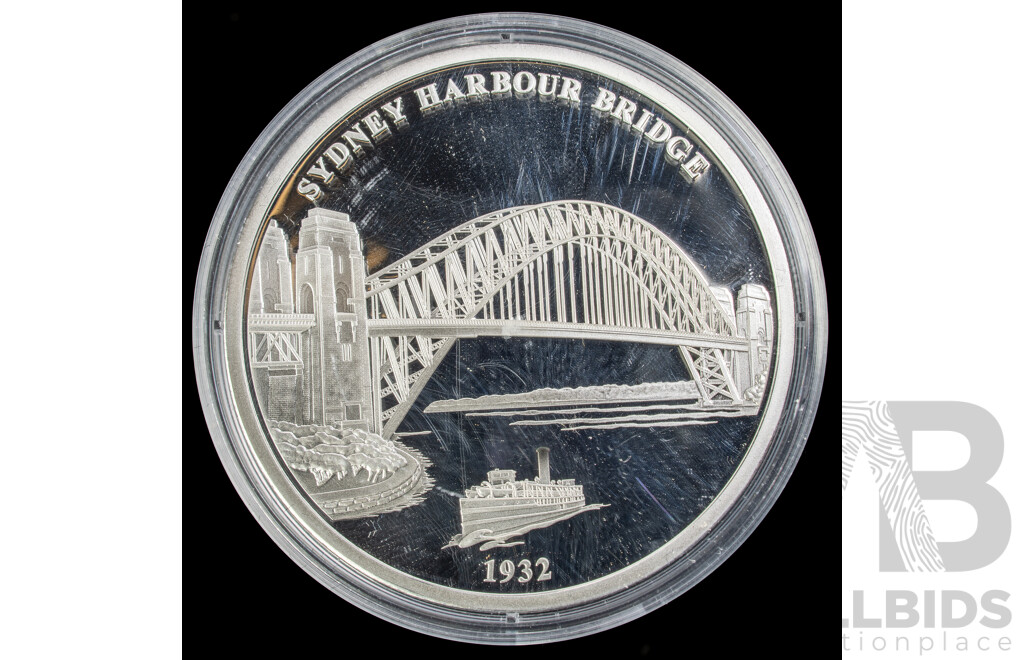 Eight Australian Macquarie Mint 225 Years of Sydney Silver Plated Coins