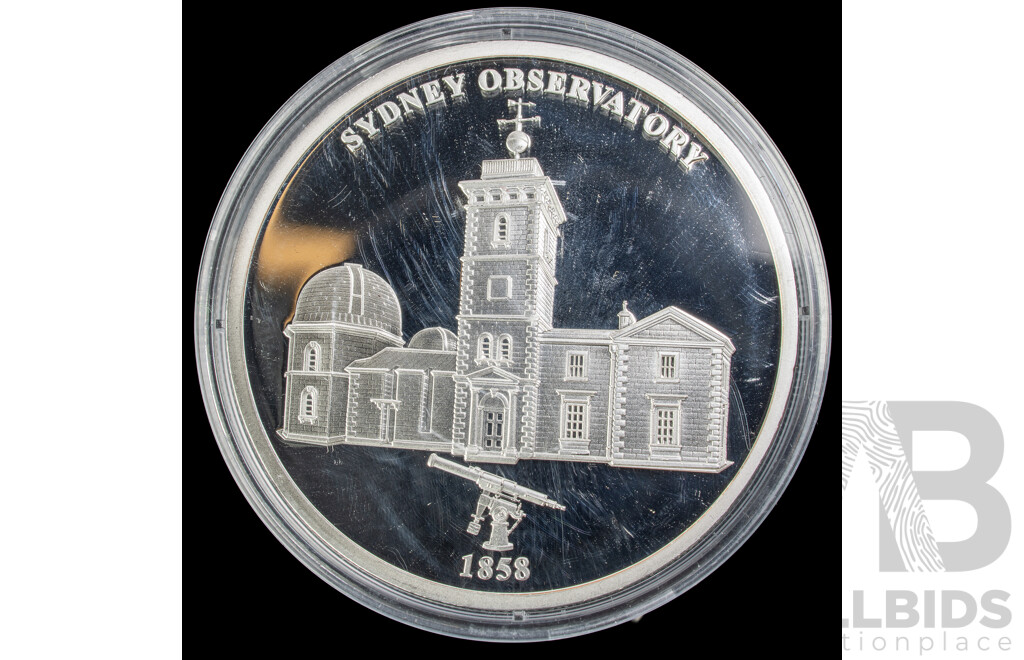 Eight Australian Macquarie Mint 225 Years of Sydney Silver Plated Coins