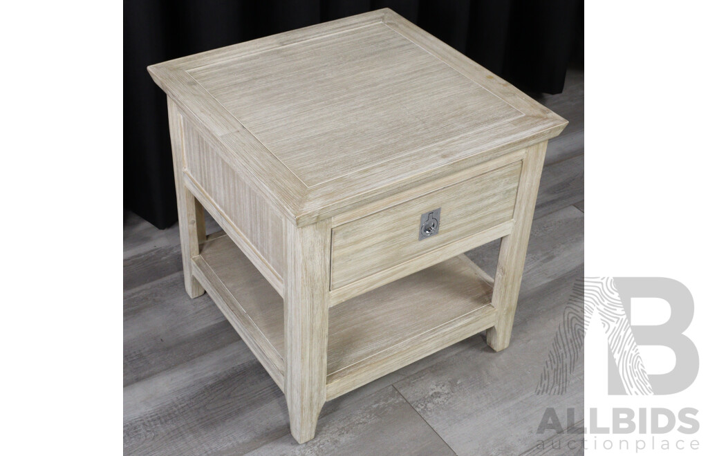 Small Modern Single Drawer Bedside