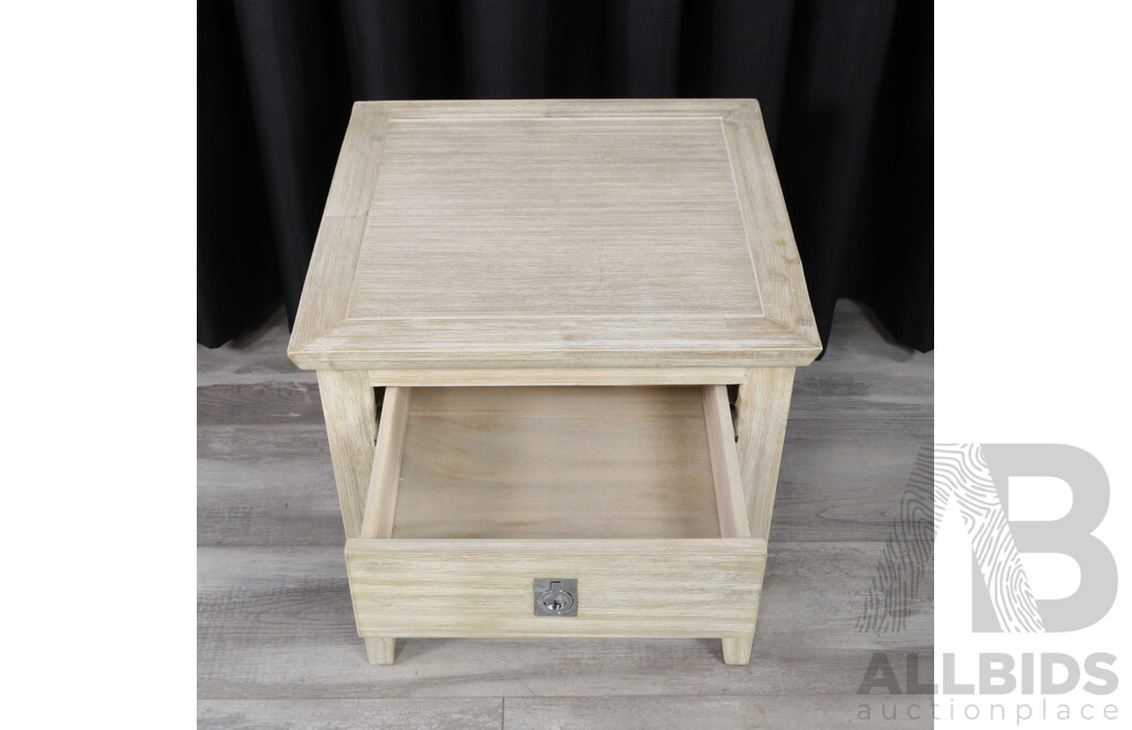 Small Modern Single Drawer Bedside