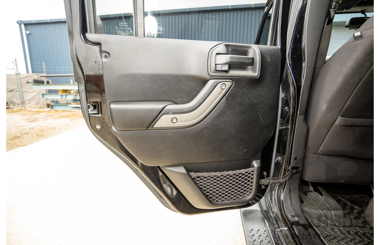 5/2013 Jeep Wrangler Unlimited Sport (4x4) JK MY13 4d Hardtop/Softtop Black 3.6L