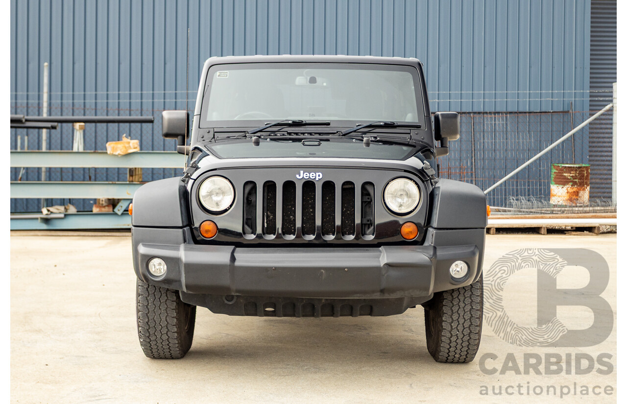 5/2013 Jeep Wrangler Unlimited Sport (4x4) JK MY13 4d Hardtop/Softtop Black 3.6L