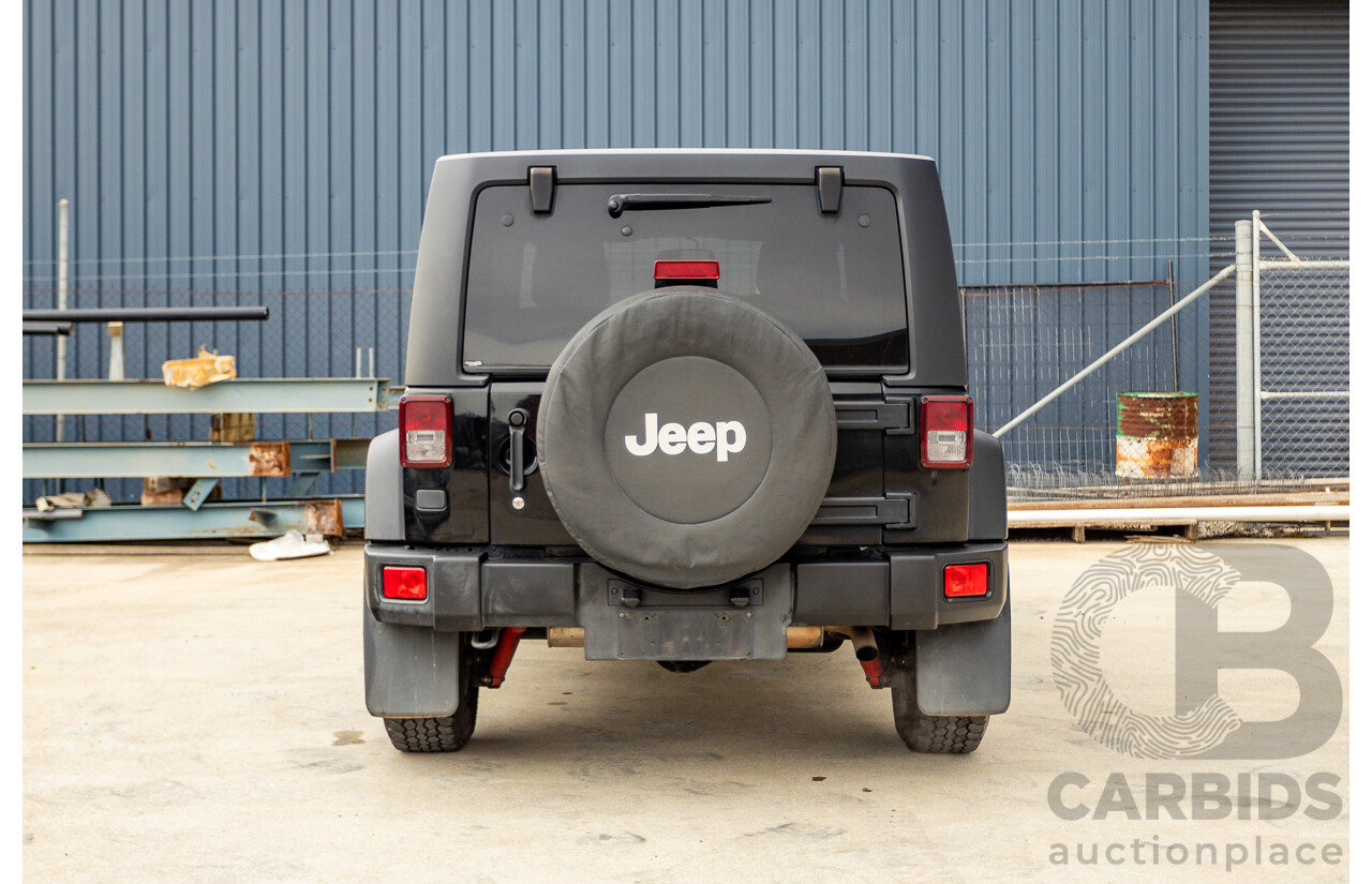 5/2013 Jeep Wrangler Unlimited Sport (4x4) JK MY13 4d Hardtop/Softtop Black 3.6L