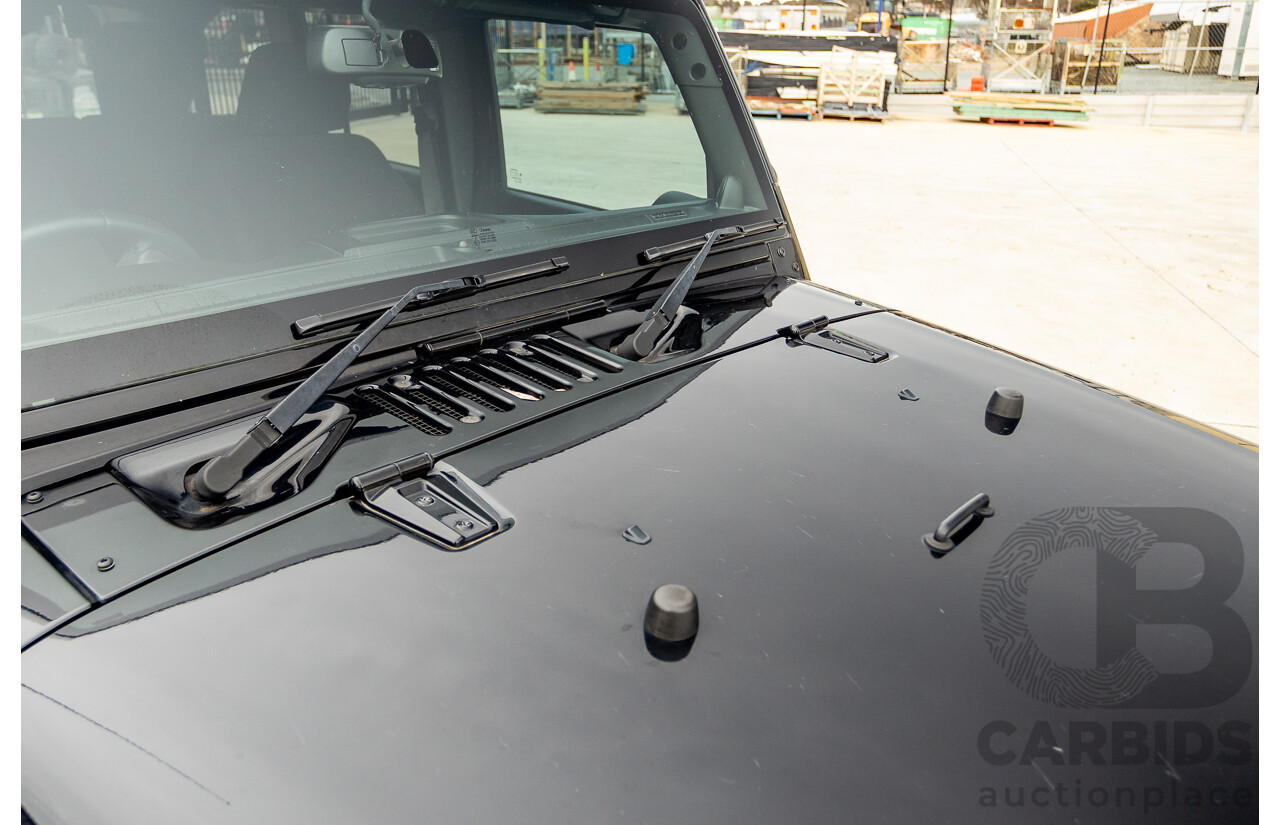 5/2013 Jeep Wrangler Unlimited Sport (4x4) JK MY13 4d Hardtop/Softtop Black 3.6L