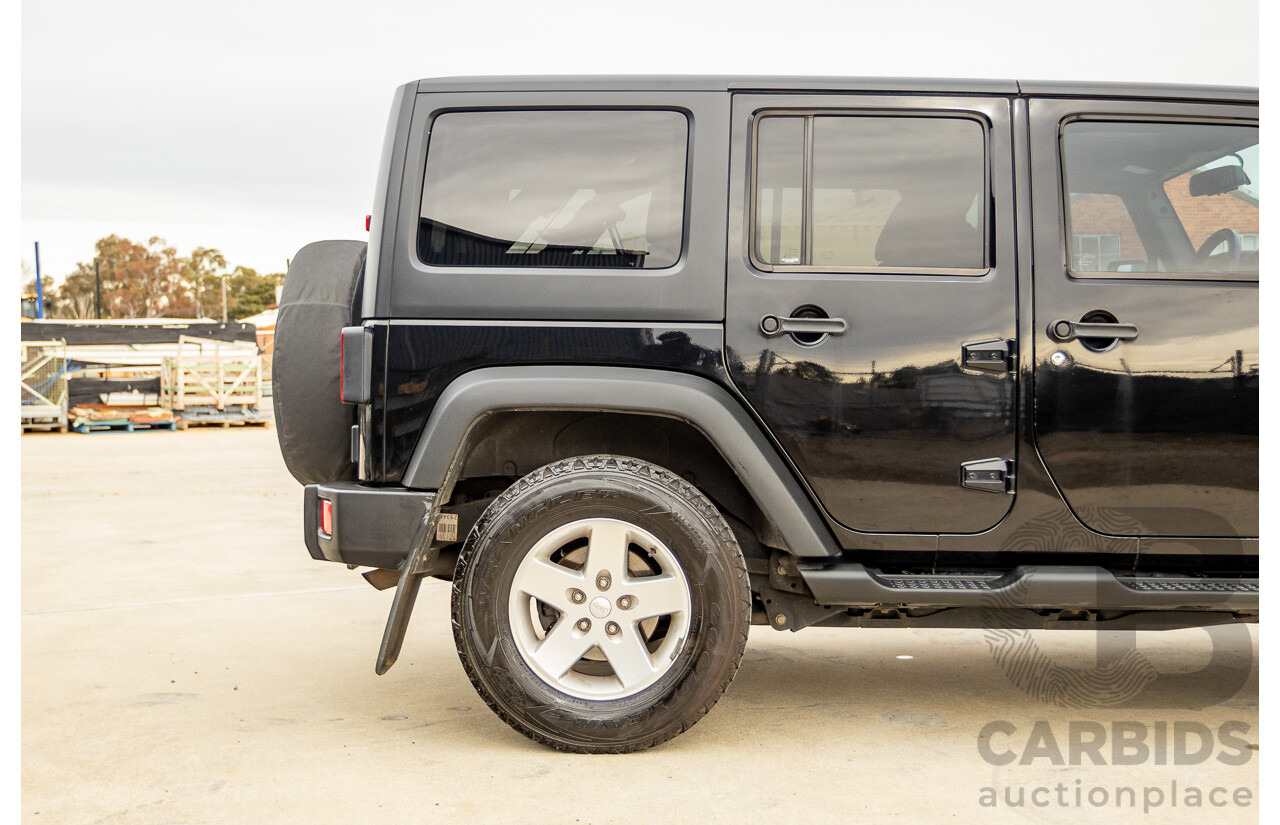 5/2013 Jeep Wrangler Unlimited Sport (4x4) JK MY13 4d Hardtop/Softtop Black 3.6L