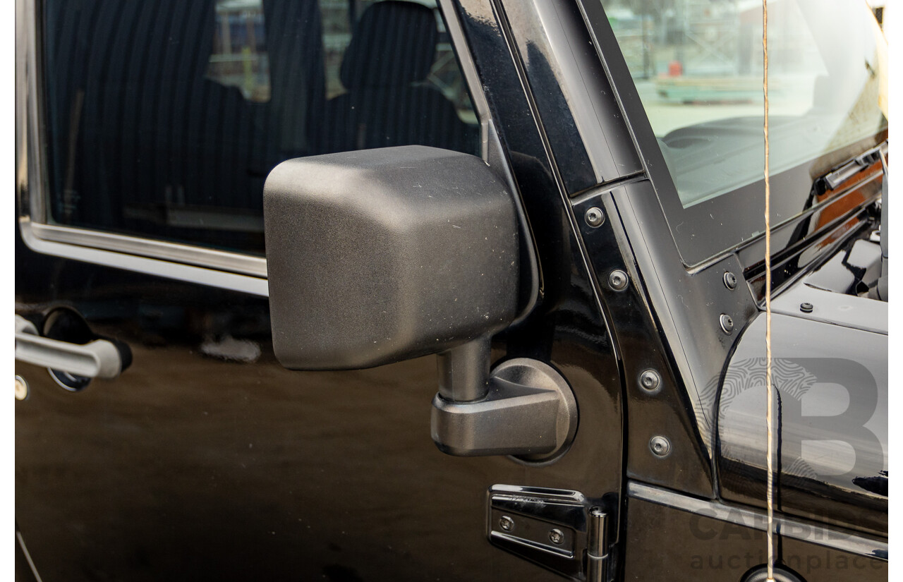 5/2013 Jeep Wrangler Unlimited Sport (4x4) JK MY13 4d Hardtop/Softtop Black 3.6L