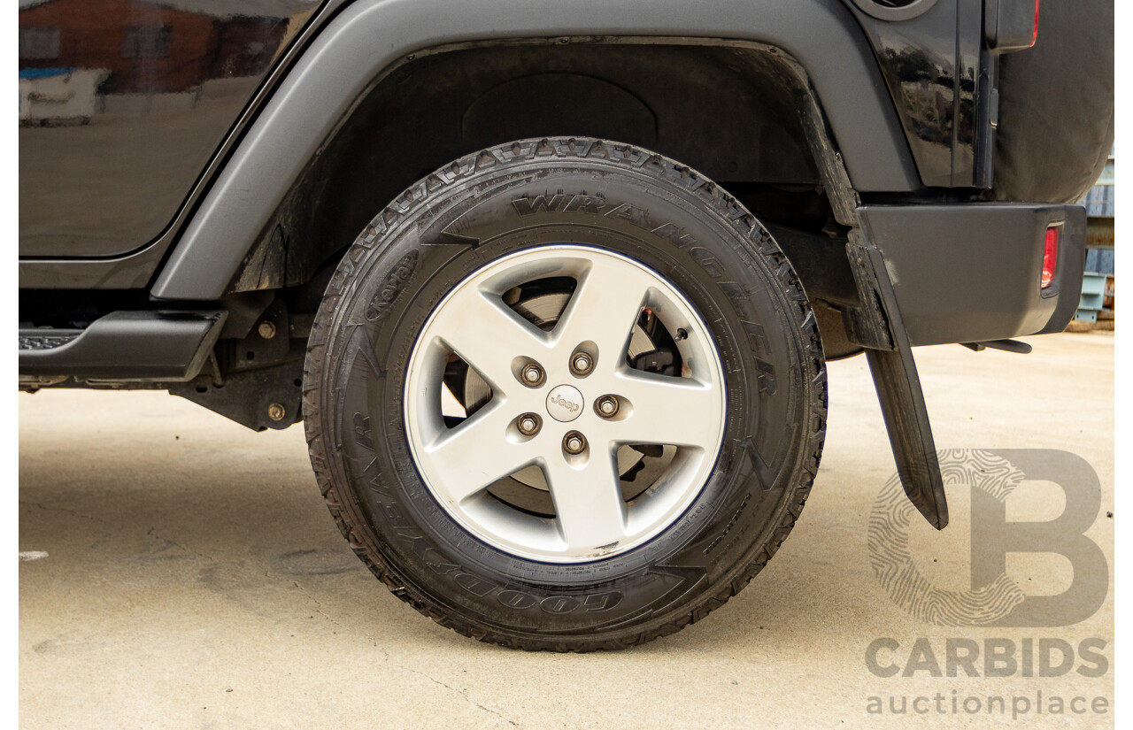 5/2013 Jeep Wrangler Unlimited Sport (4x4) JK MY13 4d Hardtop/Softtop Black 3.6L