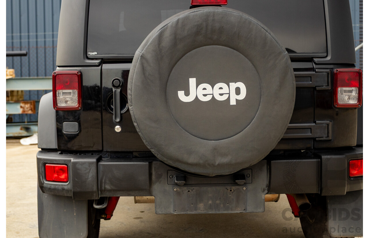 5/2013 Jeep Wrangler Unlimited Sport (4x4) JK MY13 4d Hardtop/Softtop Black 3.6L