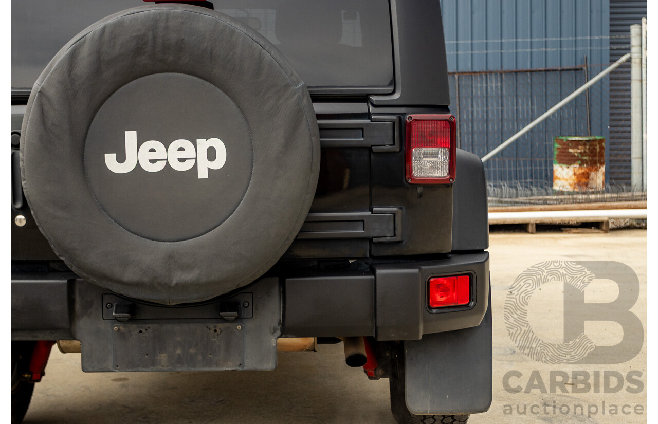 5/2013 Jeep Wrangler Unlimited Sport (4x4) JK MY13 4d Hardtop/Softtop Black 3.6L