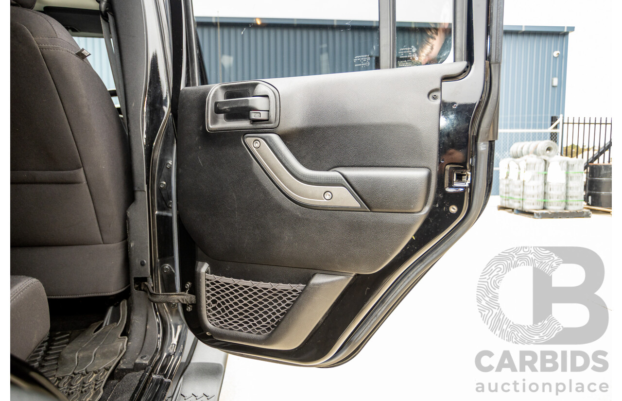 5/2013 Jeep Wrangler Unlimited Sport (4x4) JK MY13 4d Hardtop/Softtop Black 3.6L
