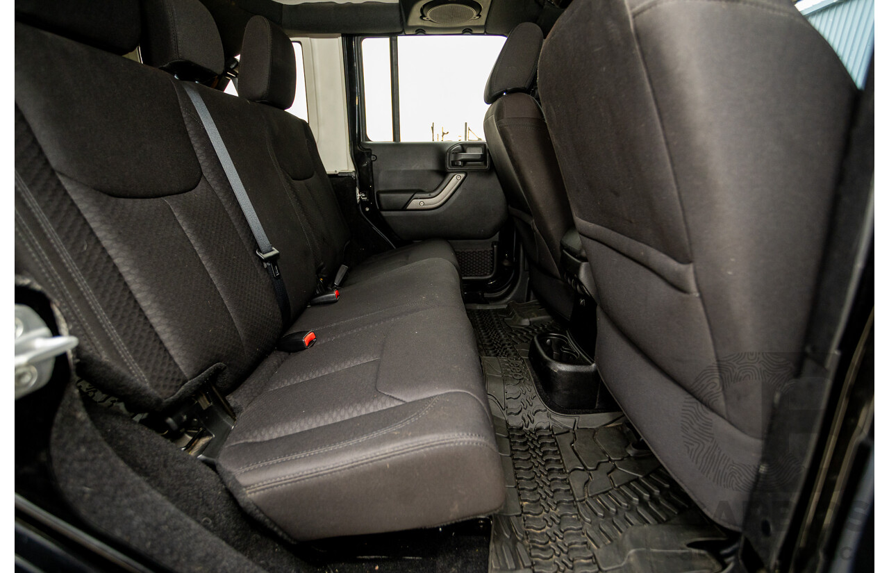 5/2013 Jeep Wrangler Unlimited Sport (4x4) JK MY13 4d Hardtop/Softtop Black 3.6L