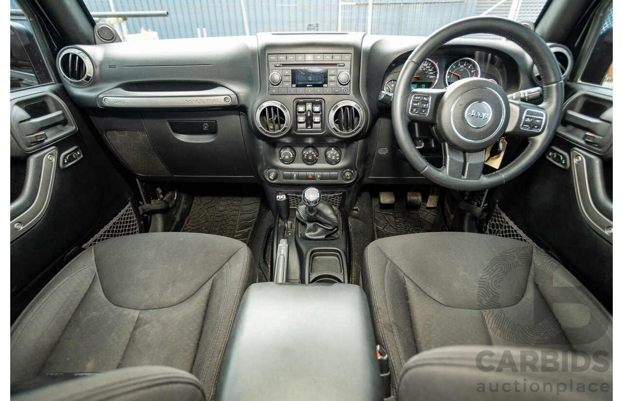 5/2013 Jeep Wrangler Unlimited Sport (4x4) JK MY13 4d Hardtop/Softtop Black 3.6L