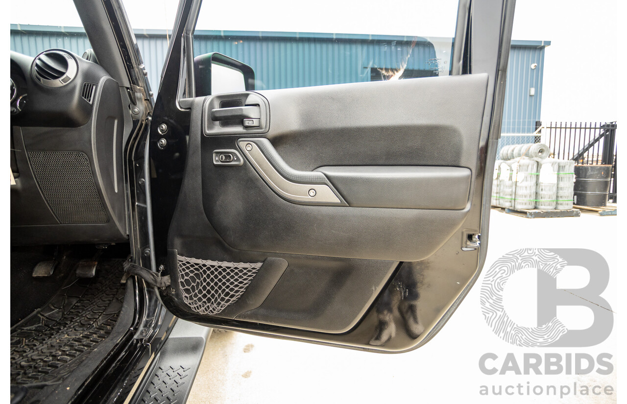 5/2013 Jeep Wrangler Unlimited Sport (4x4) JK MY13 4d Hardtop/Softtop Black 3.6L