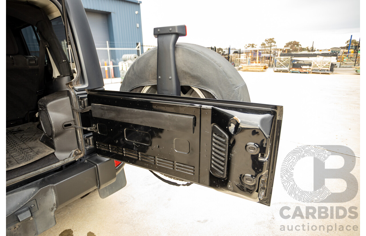 5/2013 Jeep Wrangler Unlimited Sport (4x4) JK MY13 4d Hardtop/Softtop Black 3.6L
