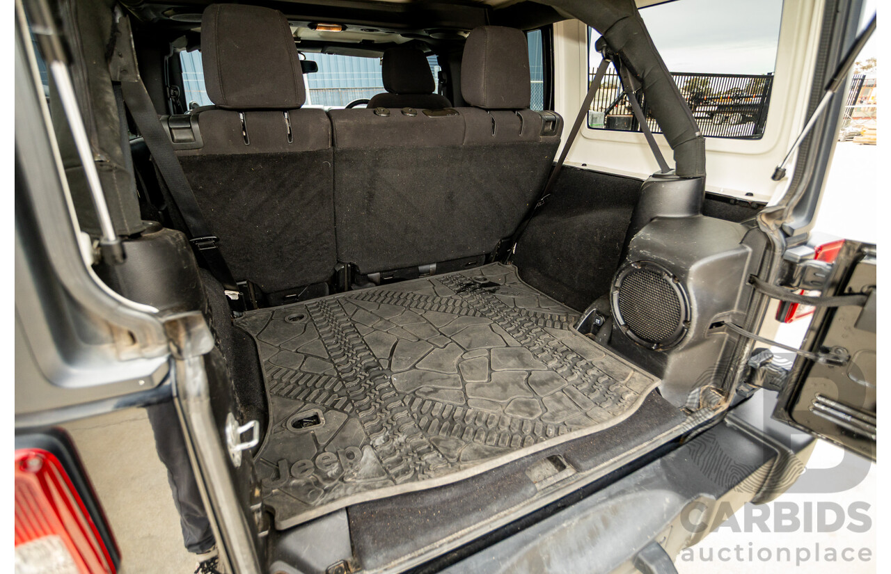 5/2013 Jeep Wrangler Unlimited Sport (4x4) JK MY13 4d Hardtop/Softtop Black 3.6L