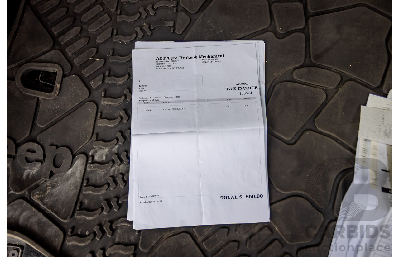 5/2013 Jeep Wrangler Unlimited Sport (4x4) JK MY13 4d Hardtop/Softtop Black 3.6L
