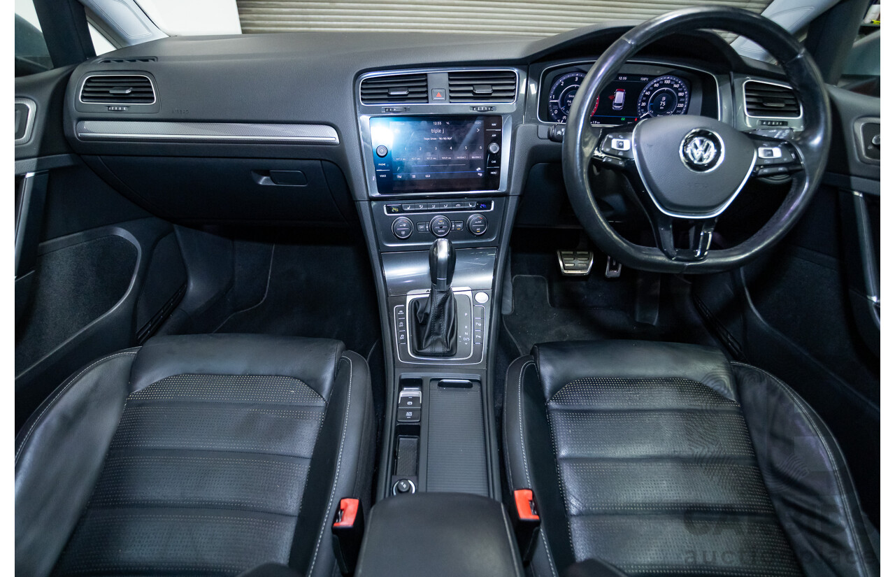06/2017 Volkswagen Golf ALLTRACK 135 TDI Premium (AWD) AU MY18 4D Wagon Tornado Red Turbo Diesel 2.0L