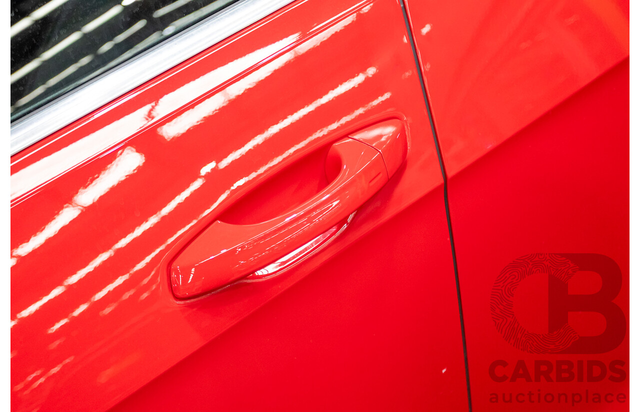 06/2017 Volkswagen Golf ALLTRACK 135 TDI Premium (AWD) AU MY18 4D Wagon Tornado Red Turbo Diesel 2.0L