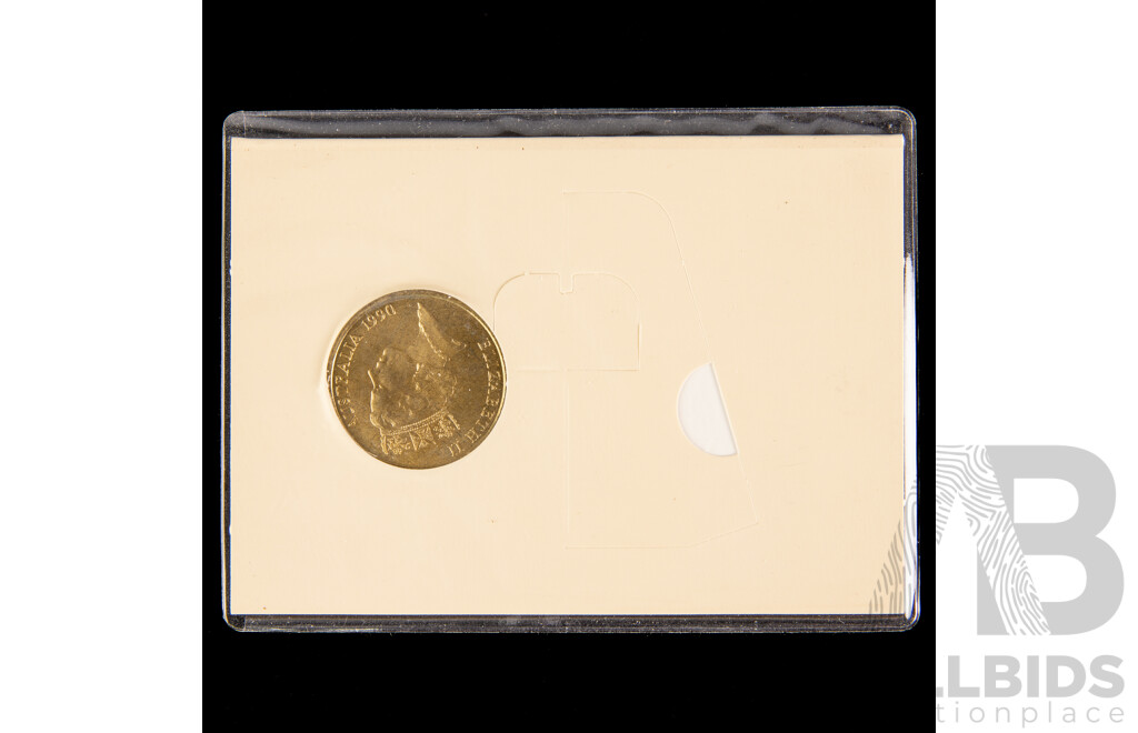 Australian 1990 five dollar ANZAC 50th Anniversary