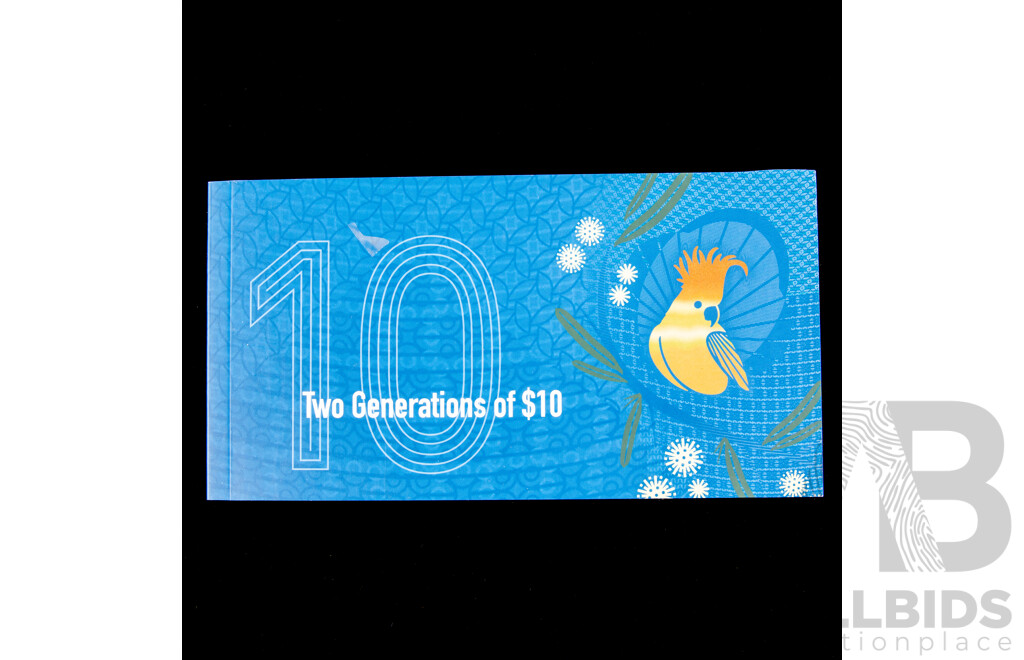 Australian 2015 2017 $10 notes.