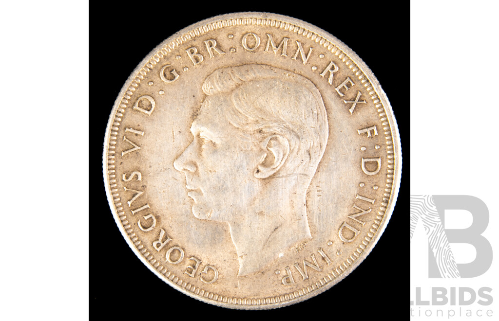 Australian 1937 Silver Crown