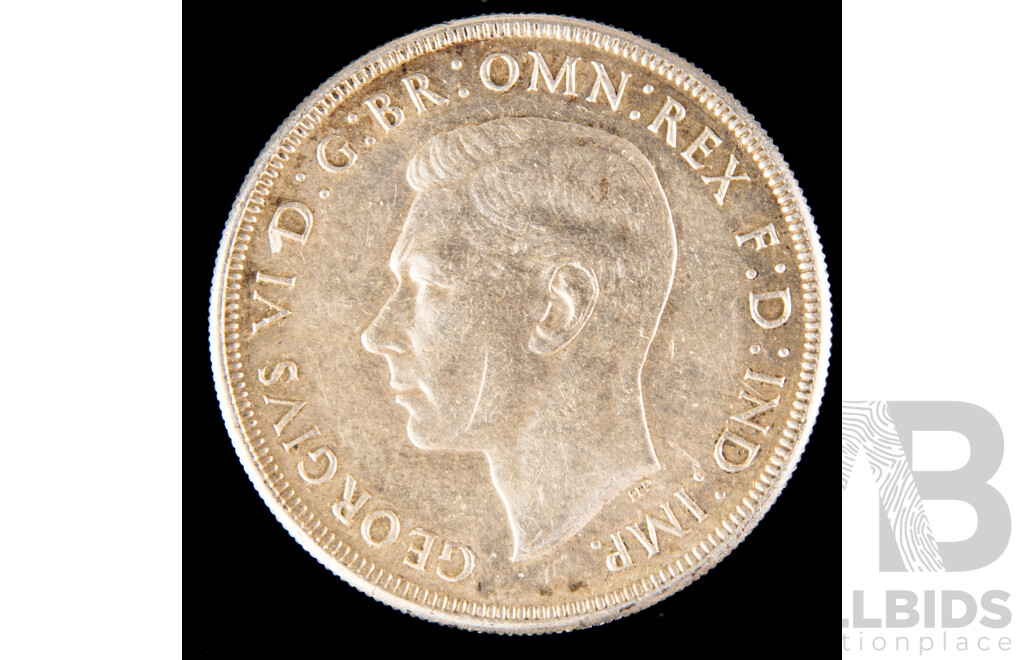 Australian 1937 Silver Crown