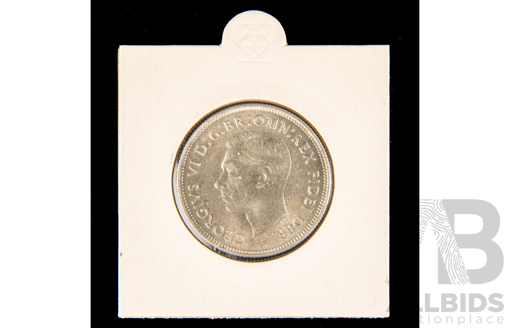 Australian 1951 Jubilee a/UNC florin